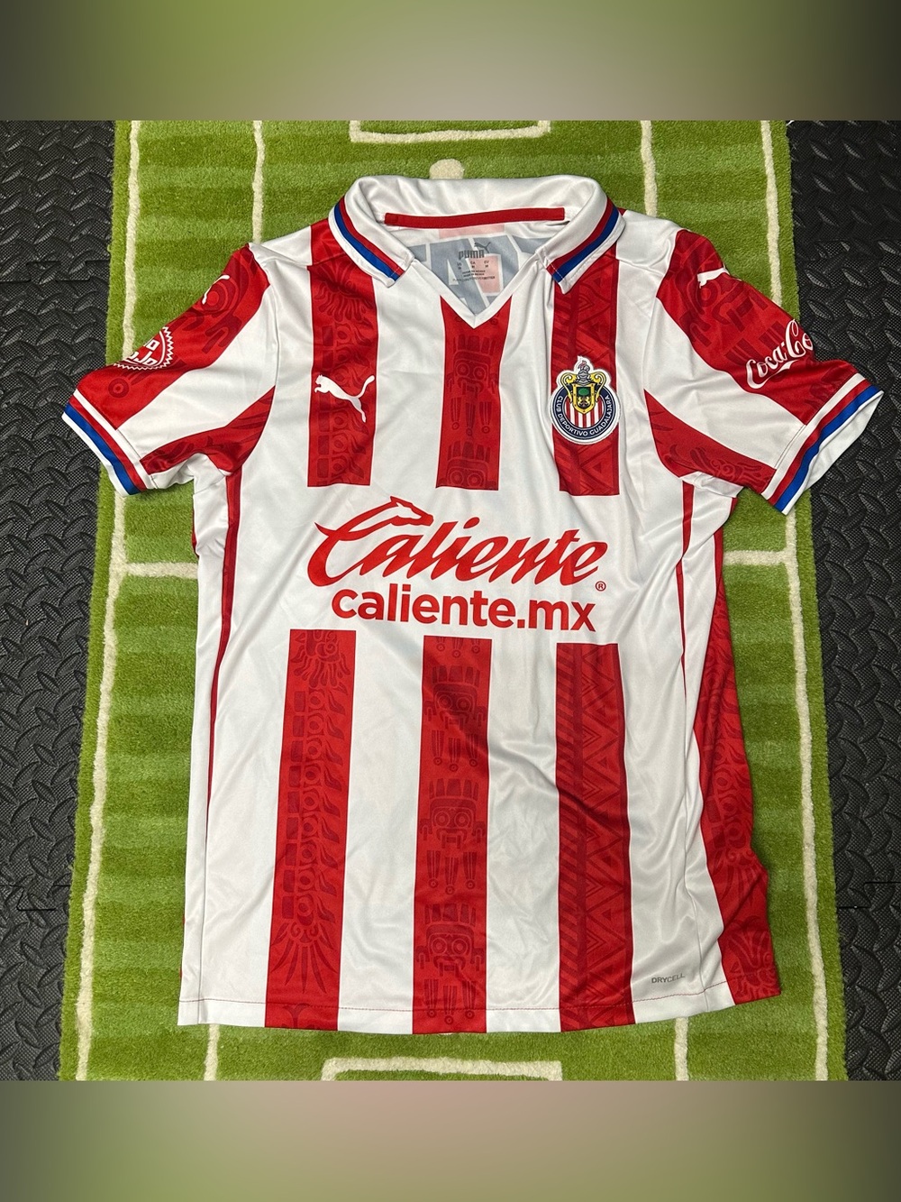 Official Puma Chivas Guadalajara 2020/21 Home Soccer Jersey - Red/White